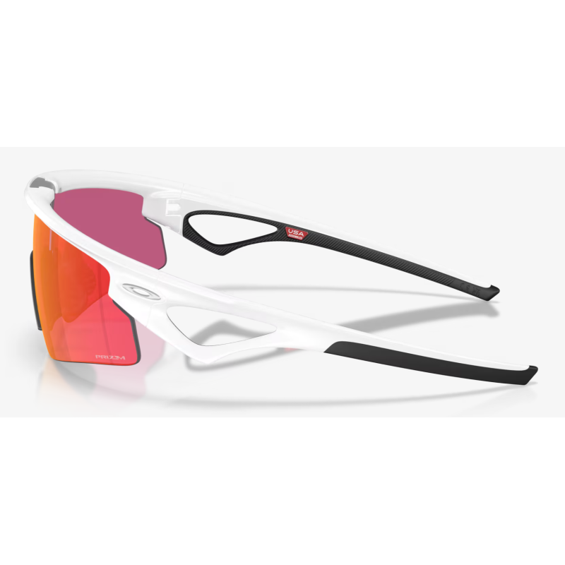 Oakley Sphaera Strike Matte White com lentes Prizm Field OO9531-0837