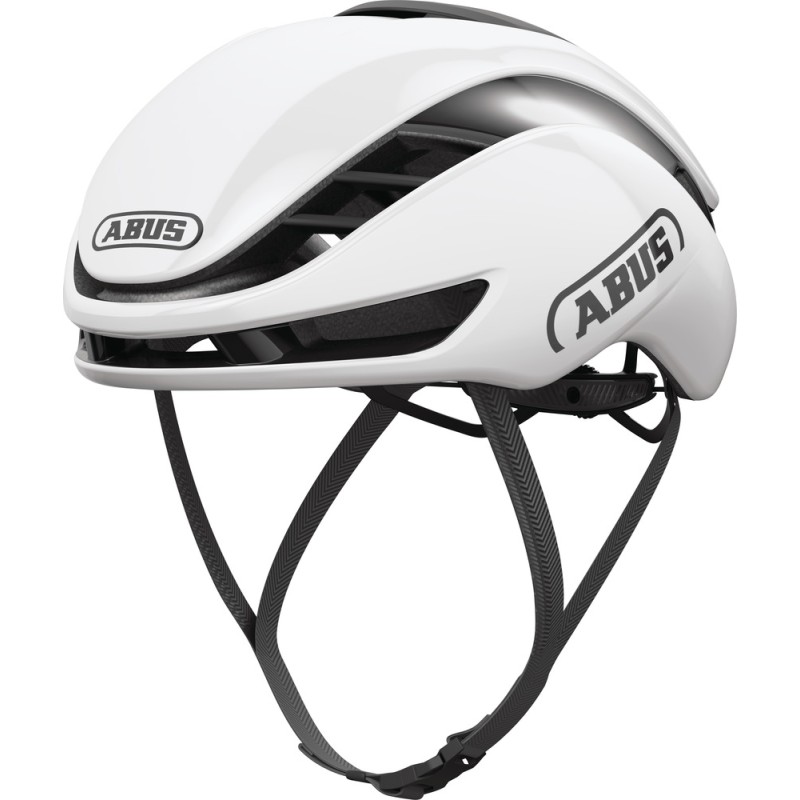 Abus GameChanger 2.0 MIPS Shiny White - Capacete Aero de Estrada