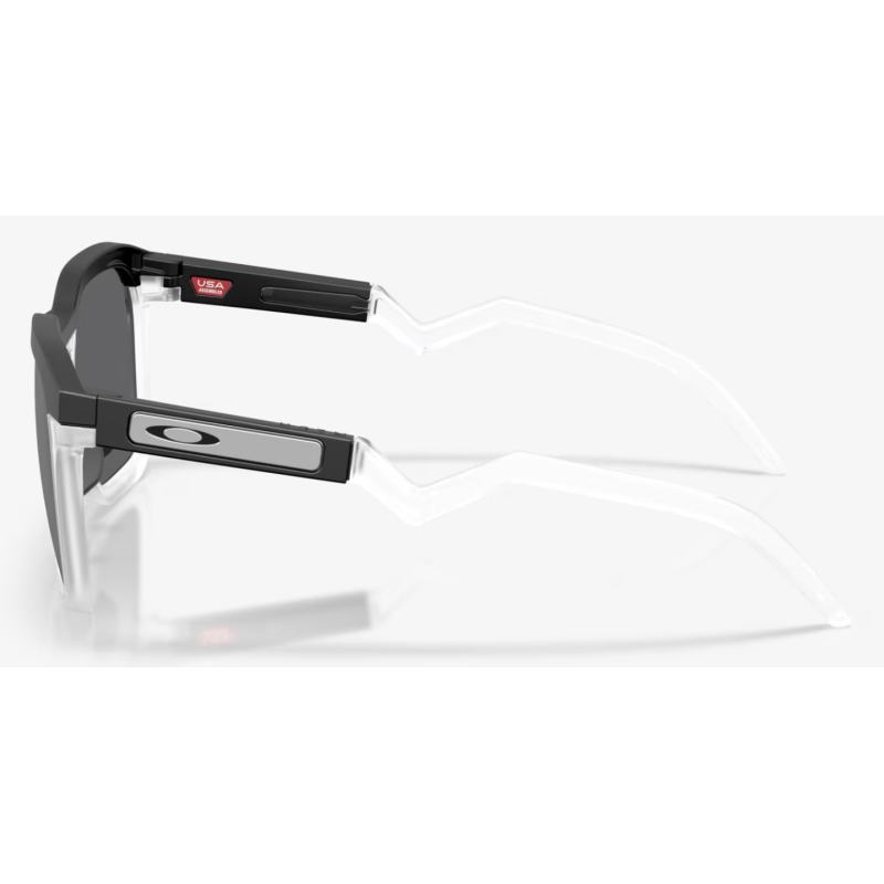 Oakley Hstn SQ Matte Black com lentes Prizm Black Polarized OO9533-0654