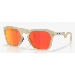 Oakley Hstn SQ Matte Sand lentes Prizm Ruby Polarized OO9533-0554