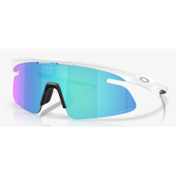 Oakley Rslv Lite branco fosco Lentes prizm sapphire OO9527D-0450