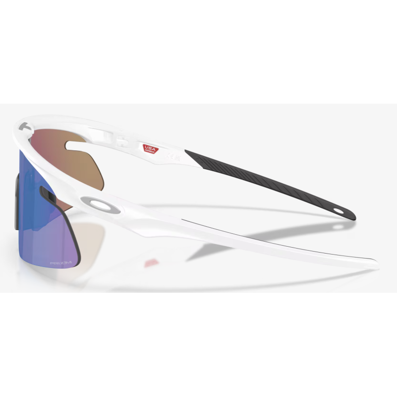 Oakley Rslv Lite branco fosco Lentes prizm sapphire OO9527D-0450