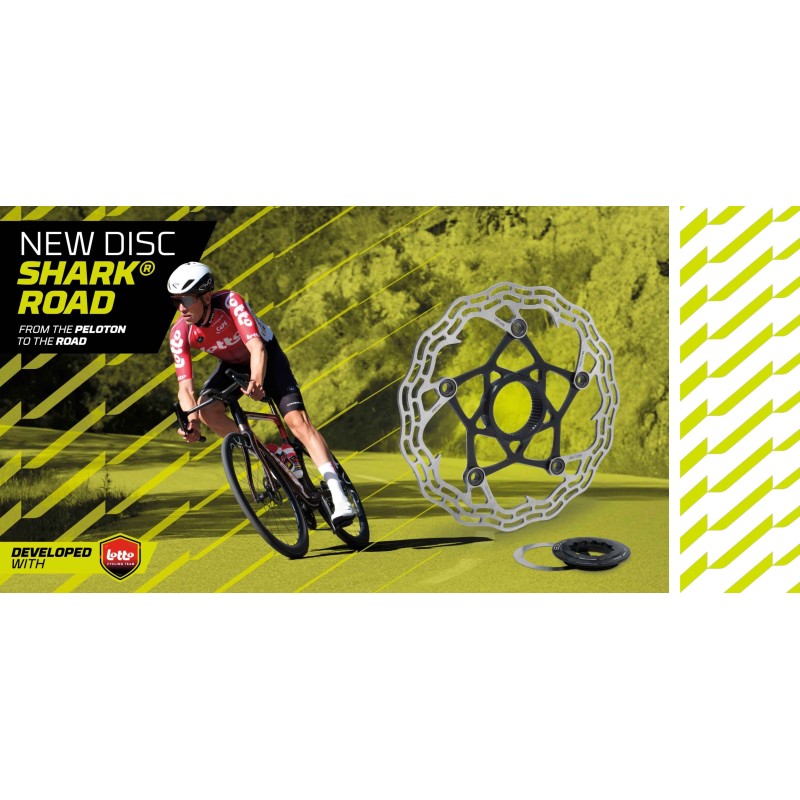 Galfer Shark Road Center Lock 160mm 1.8mm disco de freio - envio 24H