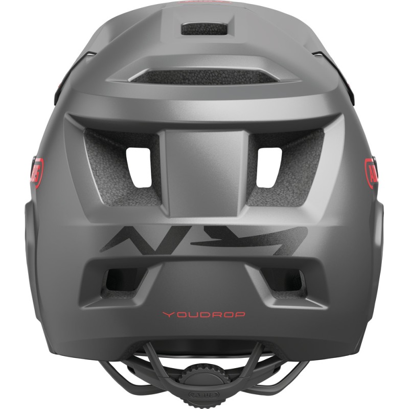 Capacete Abus Youdrop FF Ti Silver - envio em 24h
