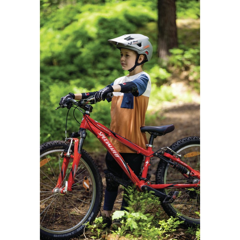 Capacete Abus Youdrop FF Ti Silver - envio em 24h