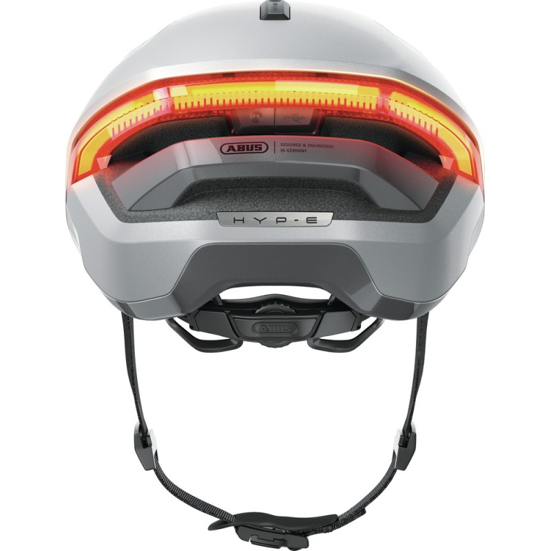 Abus Hyp-E Gleam silver capacete - entrega em 24h - melhores preços