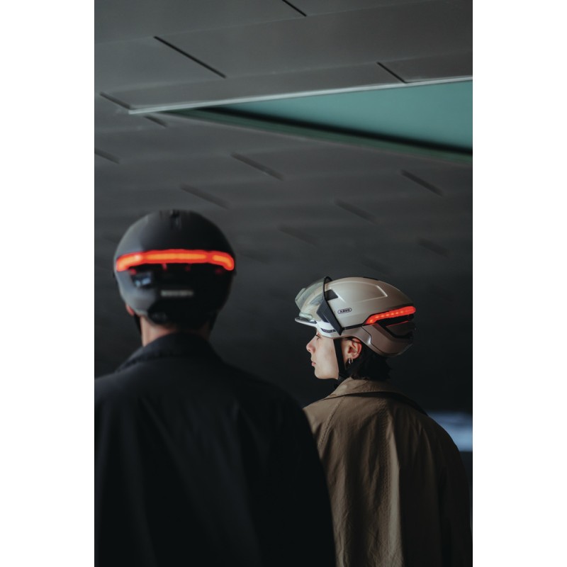 Abus Hyp-E Gleam silver capacete - entrega em 24h - melhores preços