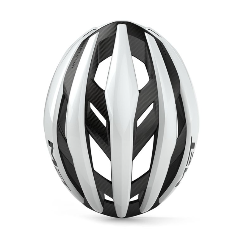 Met Trenta 3K Carbon Branco Brilhante MY26