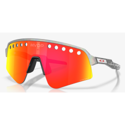 Oakley Sutro Lite Sweep Mathieu Van Der Poel space dust lentes prizm ruby OO9465-4039