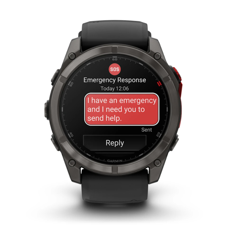 Garmin Fenix 8 Pro 51mm Microled Sapphire Carbon Grey DLC titanium 010-03380-01