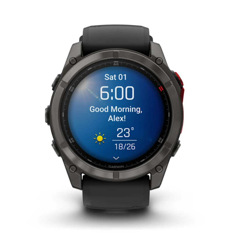 Garmin Fenix 8 Pro 51mm Microled Sapphire Carbon Grey DLC titanium 010-03380-01
