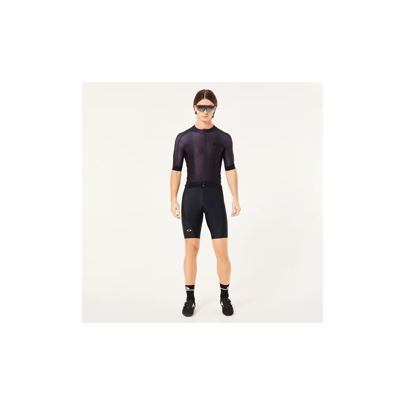 Oakley Endurance Tempo preto camisola de manga curta - envio 24h