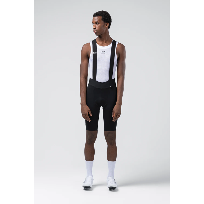Gobik X K10 Negro Hombre — Culotte Corto Ciclismo con Badana K10