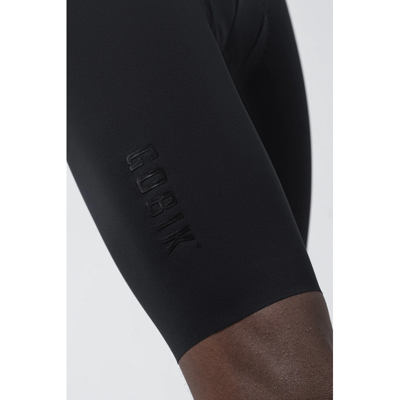 Gobik X K10 Negro Hombre — Culotte Corto Ciclismo con Badana K10