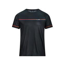 Acid Camiseta preta de gola redonda Tech teamline S/S - envio em 24h