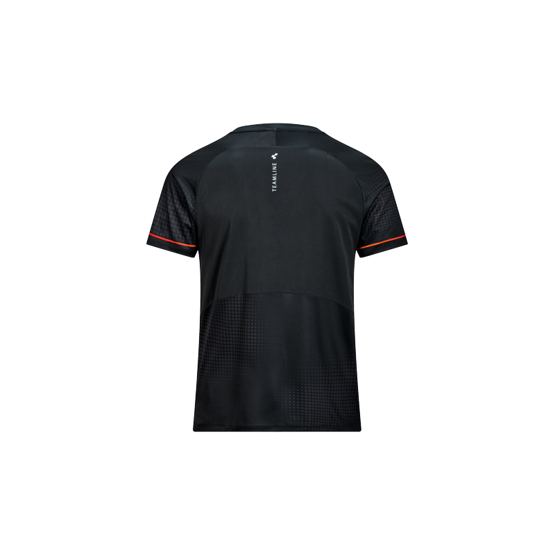 Acid Camiseta preta de gola redonda Tech teamline S/S - envio em 24h