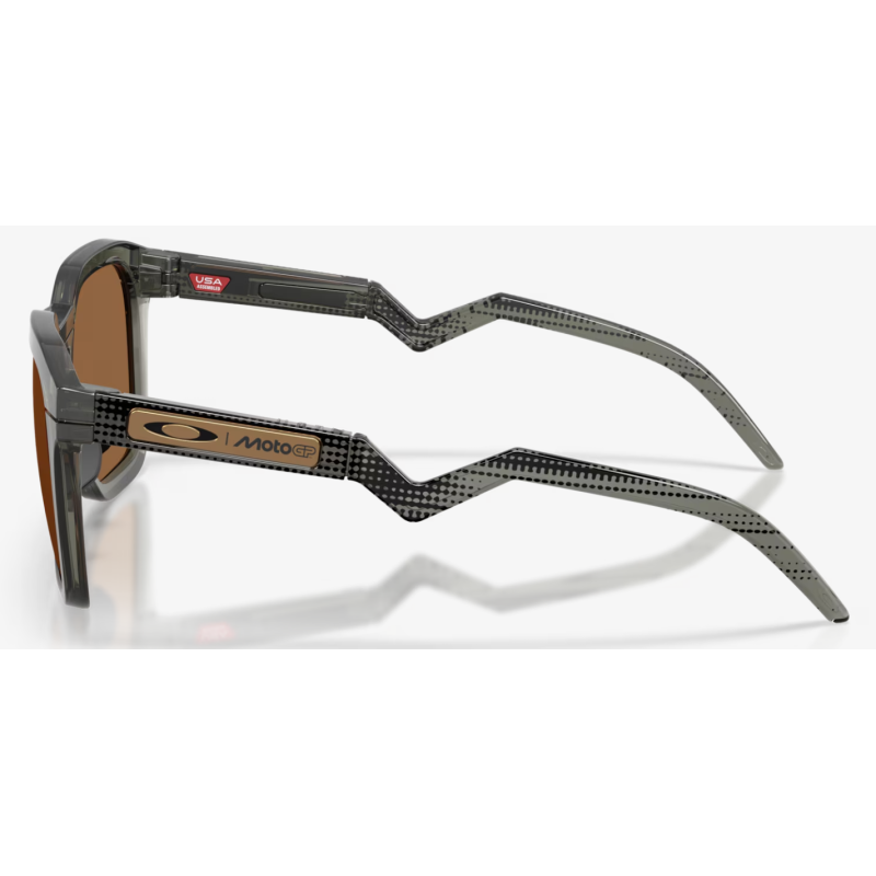 Oakley Hstn SQ Grey Smoke com lentes Prizm Bronze OO9533-0854 - OFERTAS
