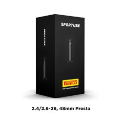 Pirelli Sportube Presta 29" 2.4/2.6 48mm black cámara - envío 24h