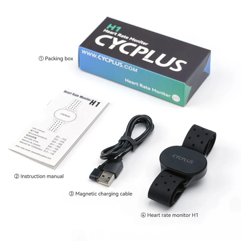 Cycplus H1 Sensor de frecuencia cardíaca - envío 24h - mejores precios