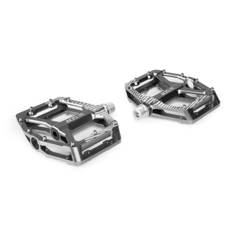 Acid A17-IB pedais de plataforma prata - envio 24h