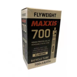 Maxxis Flyweight 700x18/25 válvula presta 60mm - envio 24h