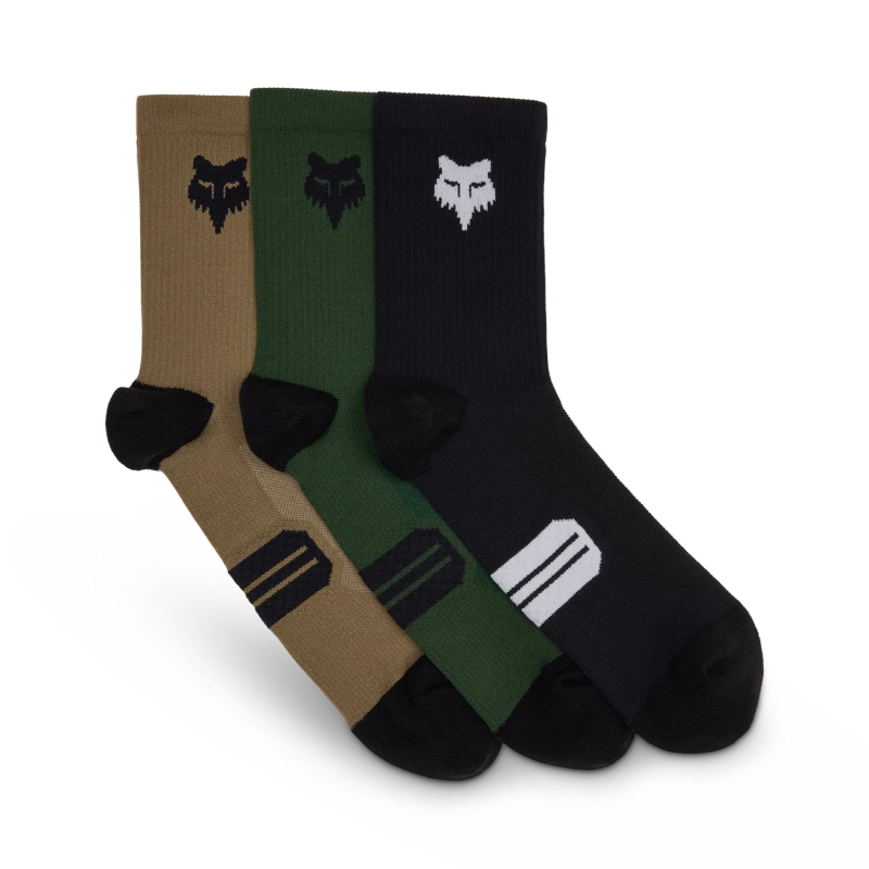 Fox Pack Calcetines Ranger 6" Black/Multi | MTB