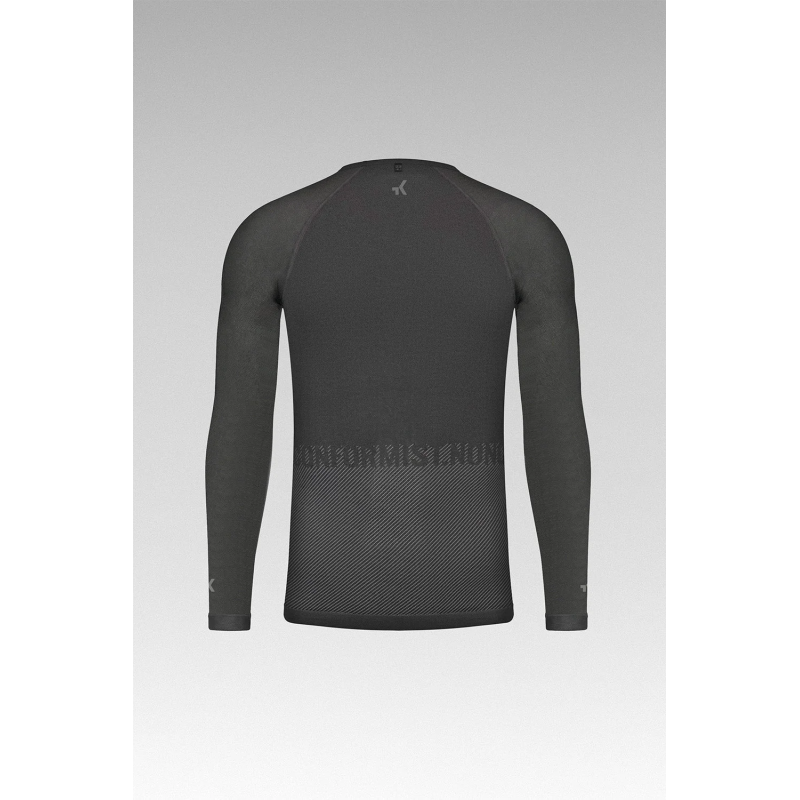 Gobik Limber Skin Basalt homem camiseta interior manga longa