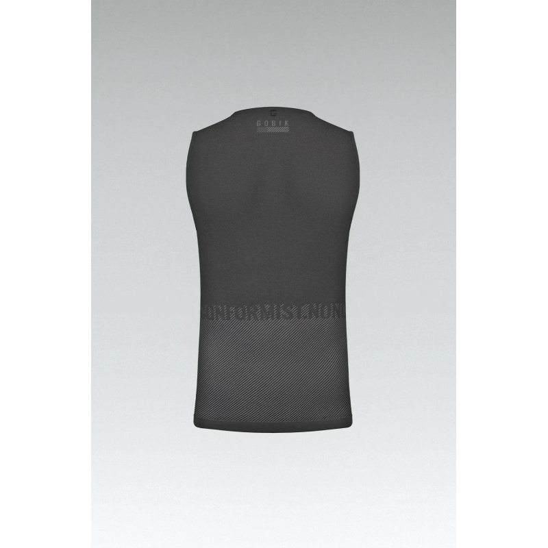 Gobik Limber Skin Basalt homem camiseta interior sem mangas