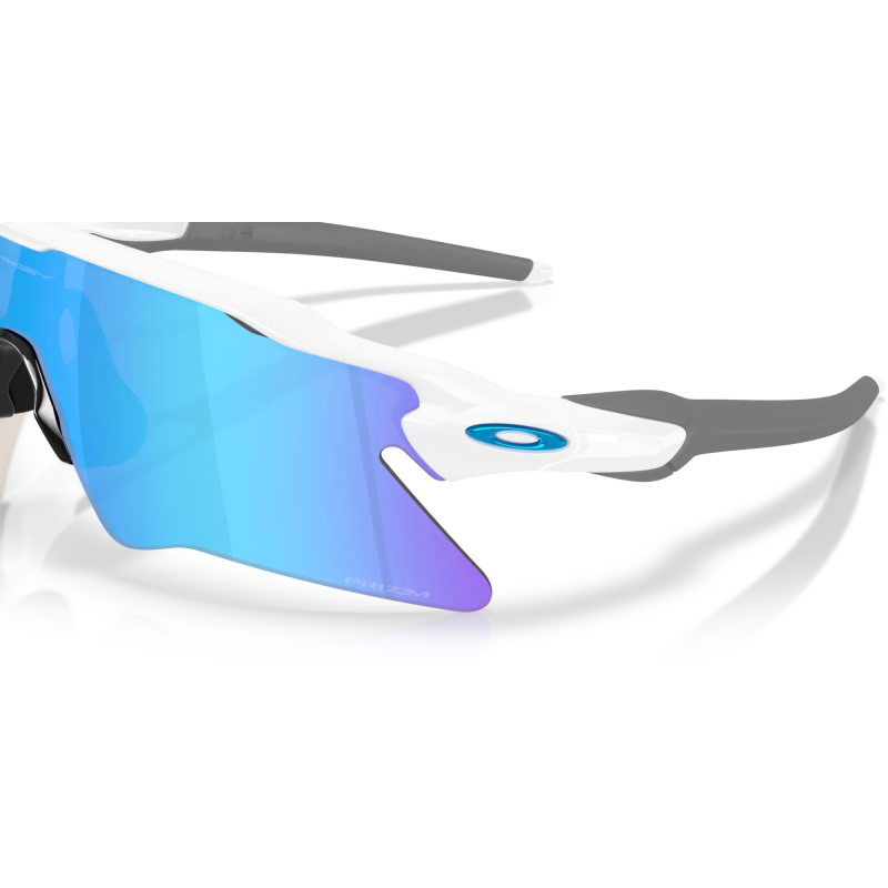 Oakley Radar EV Heater Polished White lentes Prizm Sapphire 954104