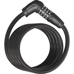 ABUS Tresor 6512C 180cm negro Cable espiral con candado cable