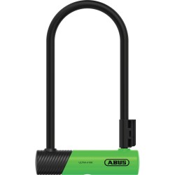 Abus Ultra 410K/170HB230 230x106 mm + Soporte SH34 verde Candado en U