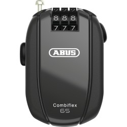 ABUS 65cm Combiflex StopOver negro Candado Cable - envío 24h