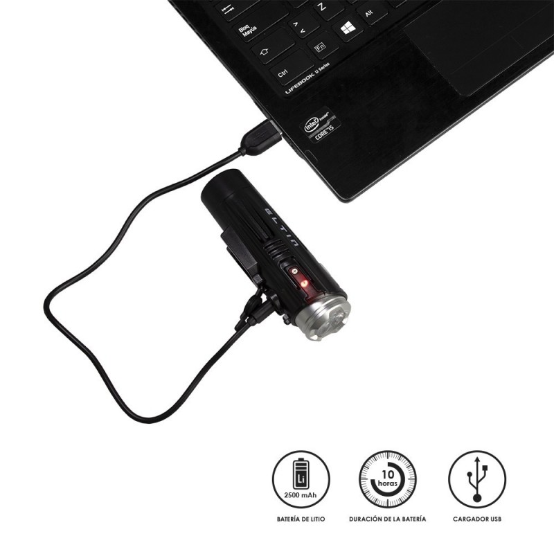 Eltin Farol Recarregável 850 Luzes de Lumens - Envio 24h