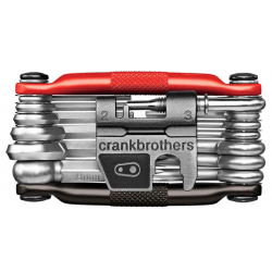 multi-ferramenta CRANKBROTHERS 17 multitool preto/vermelho - Envio 24h