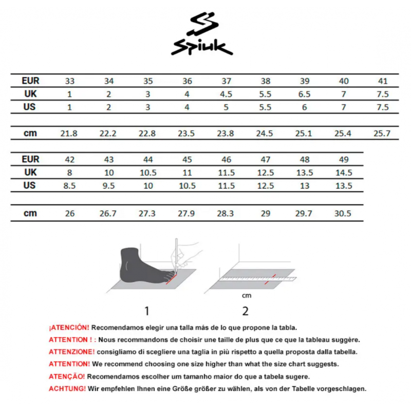 Spiuk Oroma MTB black slipper - Envio 24h - Melhores preços