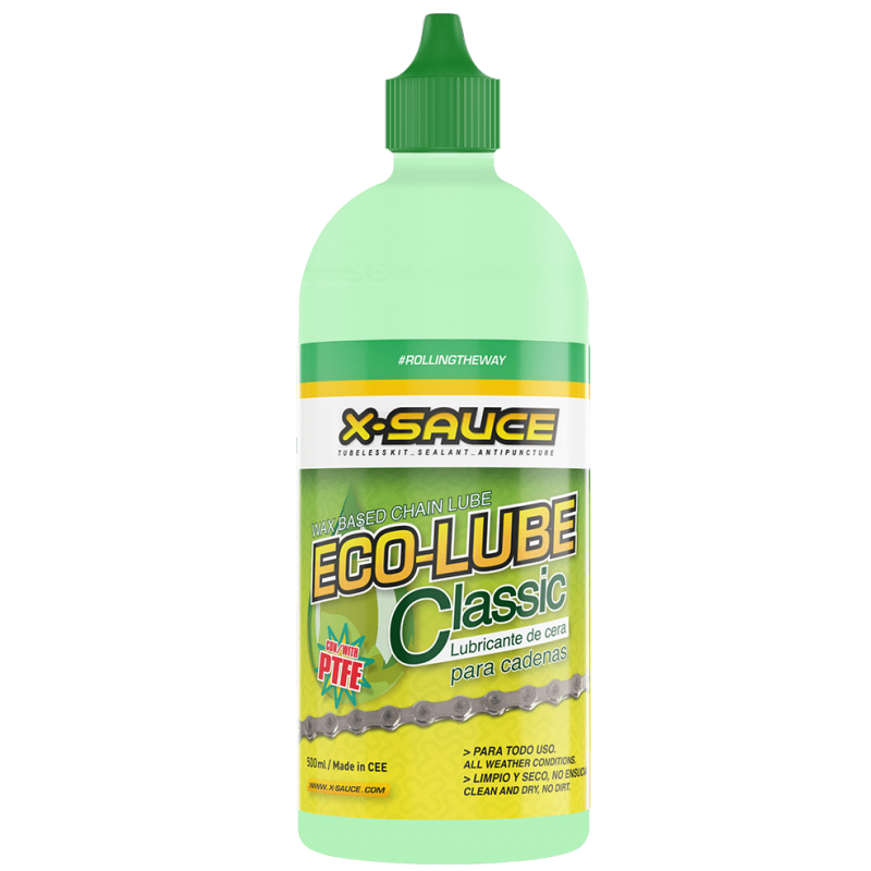 X-Sauce Ecolube 500ml lubricante biodegradable de cera para cadenas