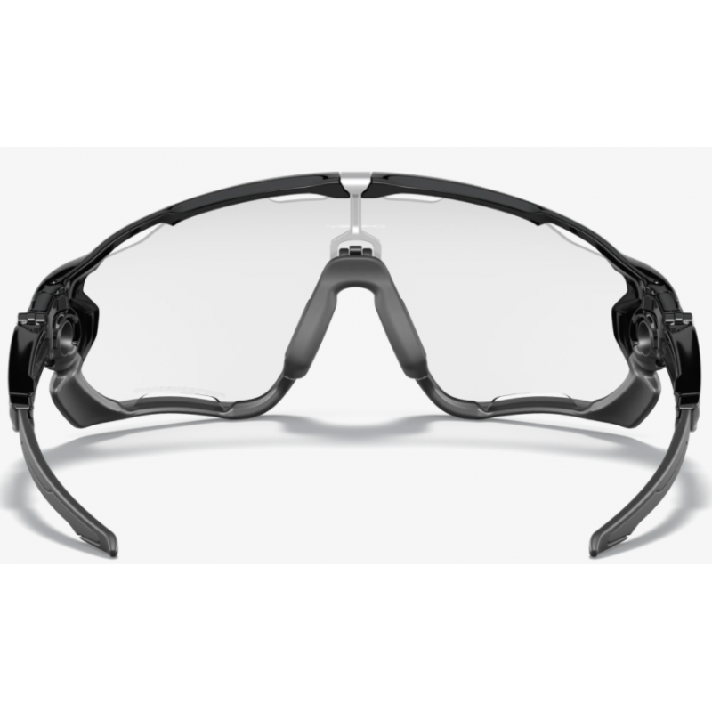 Oakley Jawbreaker Polido Preto fotocromórmico Lente preta clara