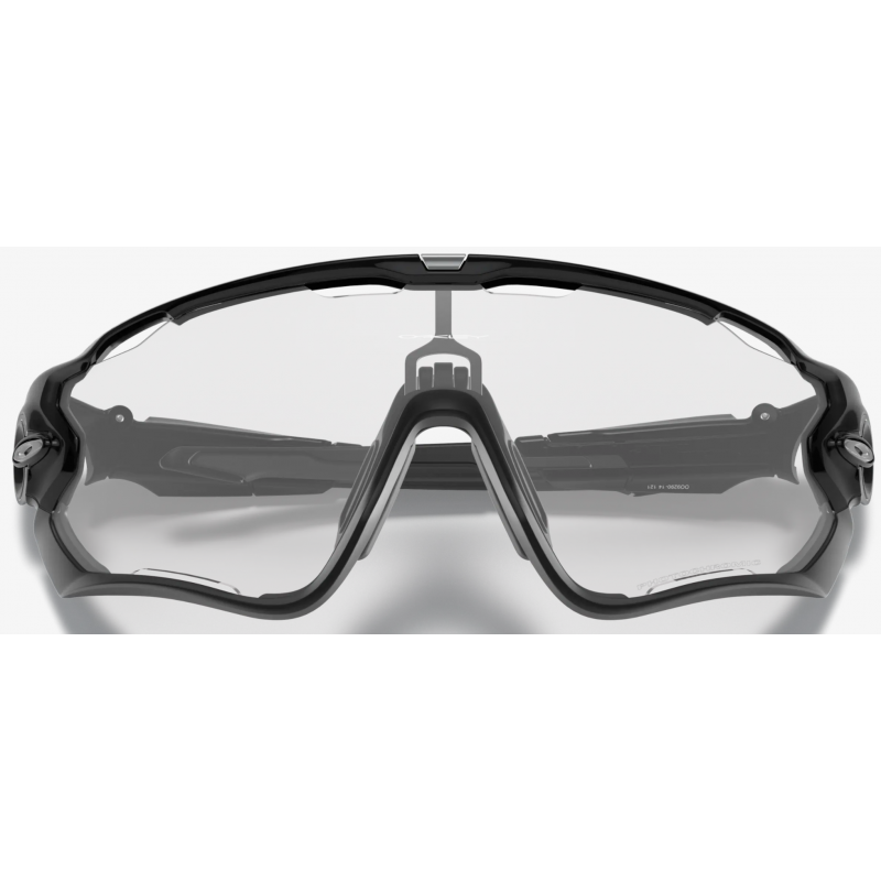 Oakley Jawbreaker Polido Preto fotocromórmico Lente preta clara