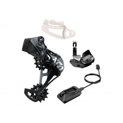 Sram Kit X01 Eagle AXS cinza moon change+rocker controller+charger