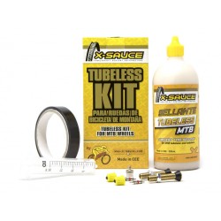 x-sauce Kit Tubeless Mtb valvula gorda 25mm - Envio 24h - Ofertas