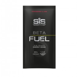 Sis Beta Fuel sabor morango/lima 1 sachê 82g - envio em 24h