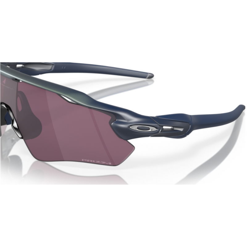 Oakley Radar EV Path Matte Silver/Blue Colorshift lente prizm estrada preto