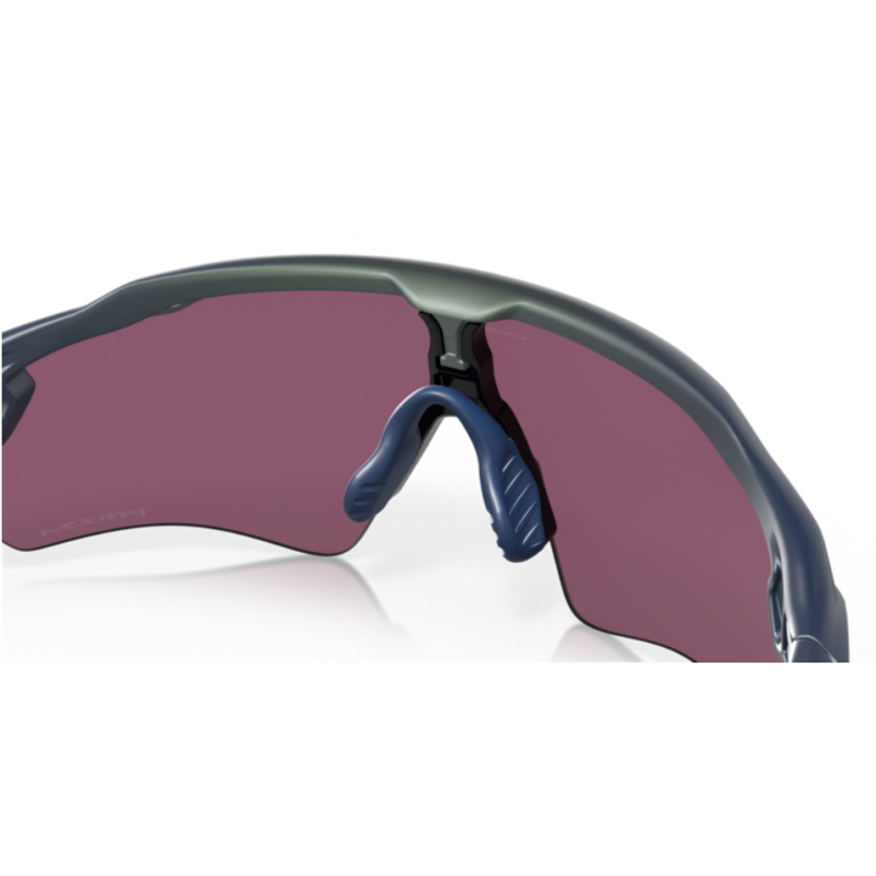 Oakley Radar EV Path Matte Silver/Blue Colorshift lente prizm estrada preto